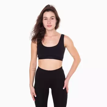 Топ женский, цвет черный, размер 44 (M)