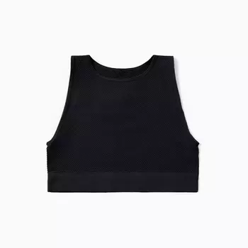 Топ женский, цвет черный, размер 48 (L)