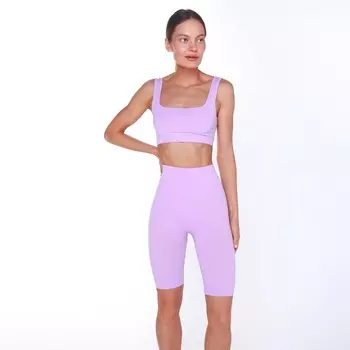 Топ спортивный женский Little Secret, лиловый, размер 42 (S)