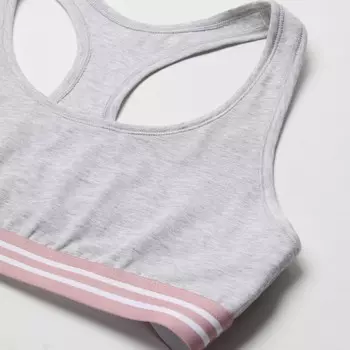 Топ женский, цвет серый меланж, размер 44 (S)