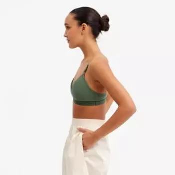 Топ женский, цвет зелёный, размер 42-44