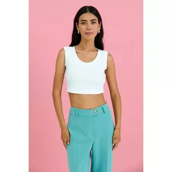 Топ женский Eliseeva Olesya, размер 42, цвет белый