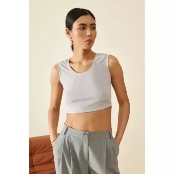 Топ женский Eliseeva Olesya, размер 48, цвет серый