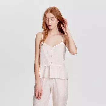 Топ женский MINAKU: Country melody цвет розовый, р-р 54