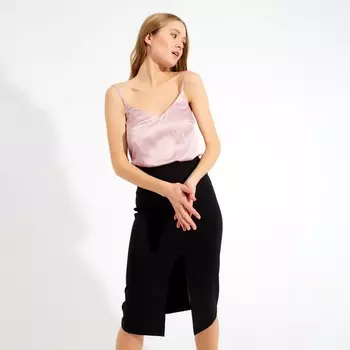 Топ женский MINAKU: "Silk pleasure", цвет светло-розовый, размер 42