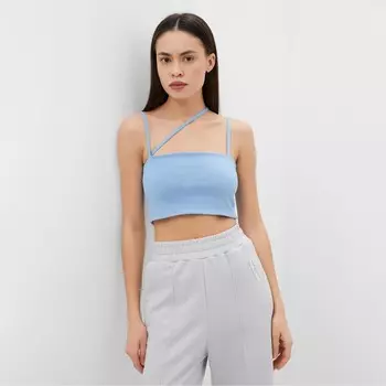 Топ на бретелях женский MIST, размер 40-42, голубой