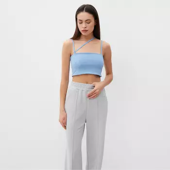 Топ на бретелях женский MIST, размер 44-46, голубой