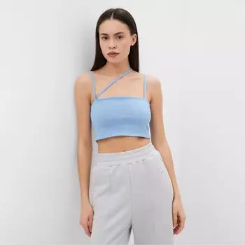 Топ на бретелях женский MIST, размер 48-50, голубой