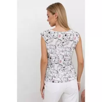 Топ женский, размер 42, цвет белый