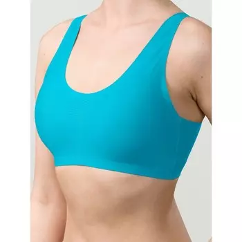 Топ женский, размер 48, цвет голубой