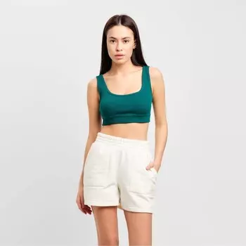 Топ укороченный женский Mist Old School, размер 46, зелёный