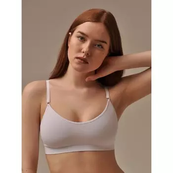 Топ женский With cup, размер L, цвет bianco