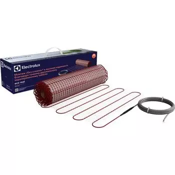 Тёплый пол Electrolux EEM 2-150-8, кабельный, 1200 Вт, 8 м2, двухжильный
