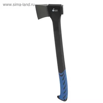 Топор-колун, 1 300 г, топорище из стеклопластика, с пластиковым чехлом