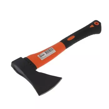 Топор кованый Техпром, фиберглассовое топорище, 600 г