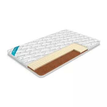 Топпер «Кокос Латекс», 140х190 см, высота 4 см, чехол жаккард