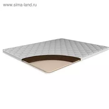 Топпер «Кокос+ортопедическая пена», размер 160х190 см, высота 4 см