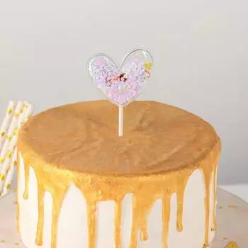 Топпер для торта «Конфетти. Сердечко», 125 см