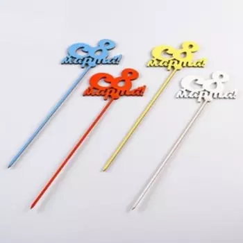 Топпер для торта «С 8 Марта», 13.59 см, МИКС