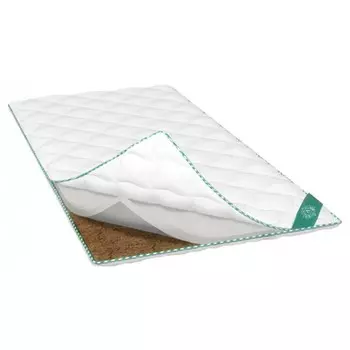 Топпер «струтто-кокос», размер 200х200 см, высота 3 см, чехол жаккард