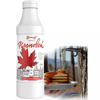 Топпинг БАРinoff «Кленовый сироп», 1 л