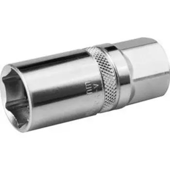 Торцовая головка Kraftool 27812-16_z01, свечная, FLANK, хромосатинированная, 1/2", 16 мм