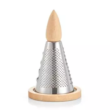 Тёрка 6×17 см, дерево/металл