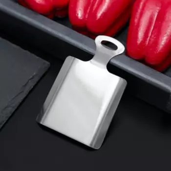 Тёрка для сыра Доляна, 117,51,2 см, цвет серебристый