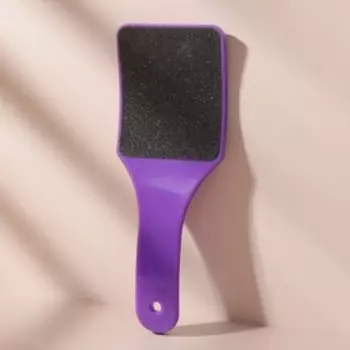 Пилка для пяток, эргономичная, наждачная, двусторонняя, 15 см, МИКС