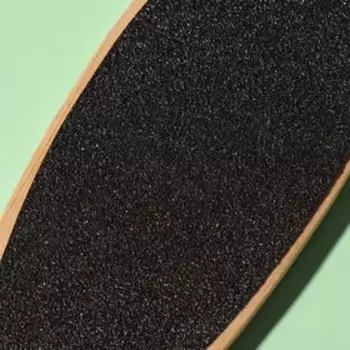 Пилка для пяток, наждачная, двусторонняя, 23.6 см, деревянная