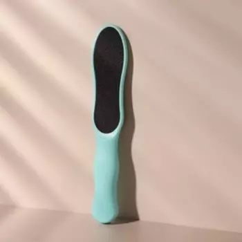 Тёрка для ног, наждачная, двусторонняя, 24,5 см, цвет МИКС