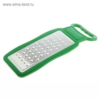 Тёрка плоская "Классика", цвет зелёный
