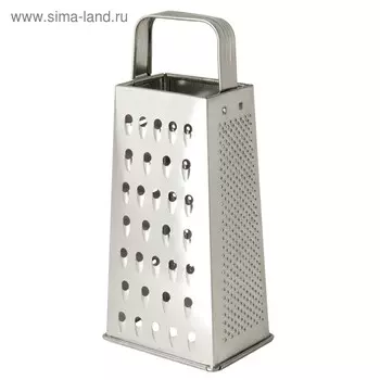 Тёрка Regent inox Presto, универсальная, четырёхгранная, высота 21 см