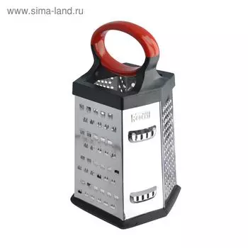 Тёрка шестигранная Regent inox Presto, высота 21 см