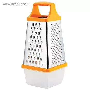 Тёркас контейнером Regent inox Presto, четырёхгранная, высота 25 см