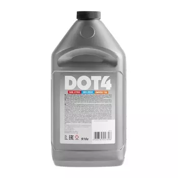 Тормозная жидкость DOT-4, 910 г