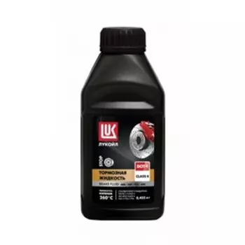 Тормозная жидкость Лукойл ДОТ-4 класс 6, 455 г 3097257