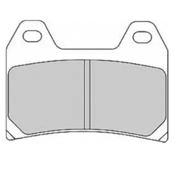 Тормозные колодки дисковые FERODO, FDB2099P