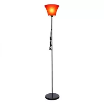 Торшер 1341060BK+RED/1 15Вт E27 черный-красный