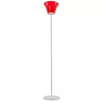 Торшер 1341060WT+RED/1 15Вт E27 белый-красный