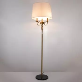 Торшер 19099/3 E27 40Вт золото