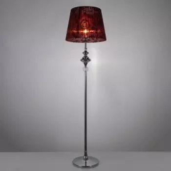 Торшер 19100/1 E27 40Вт серебро