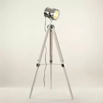 Торшер 19122/1WT E27 40Вт белый 64х64х139 см