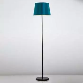 Торшер 2601 1х15Вт Е27 черный/бирюзовый
