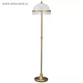 Торшер "Ангел" 2x60W Е27 латунь 40x40x176см