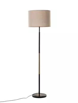 Торшер напольный BayerLux «Аурика», Е27, 40 Вт, черный-латунь, 4545161 см