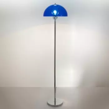 Торшер "Байхаус" Е27 15Вт синий 35х35х150см