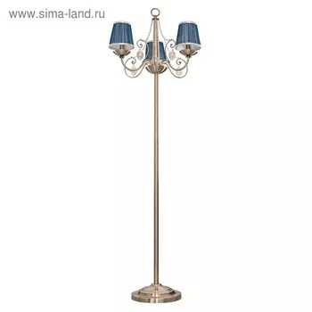 Торшер Cole 3x40Вт E14 бронза 55,5x55,5x159,9см