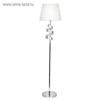 Торшер «Дорота», E27, 1x100W хром 40x40x168 см