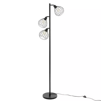 Торшер «Джейл» 3хЕ27 черный 3737174 см